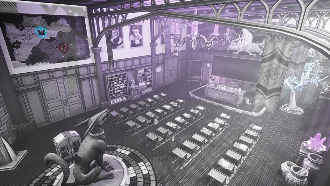 Noiramore Academy classroom