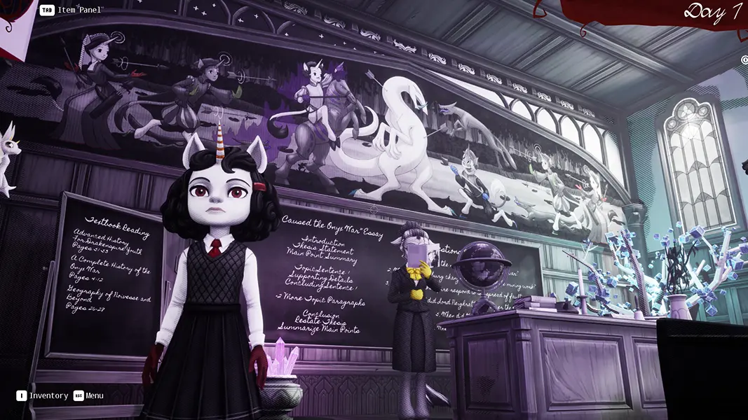 Noiramore Academy in the land of Noivesse 