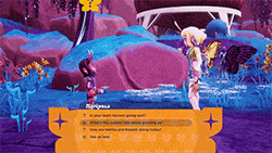 Mariposa and the Galaxy Man Dialog
 