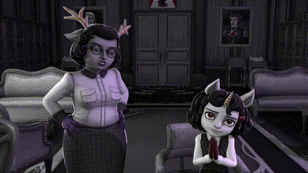 Noiramore Academy Judith in trouble